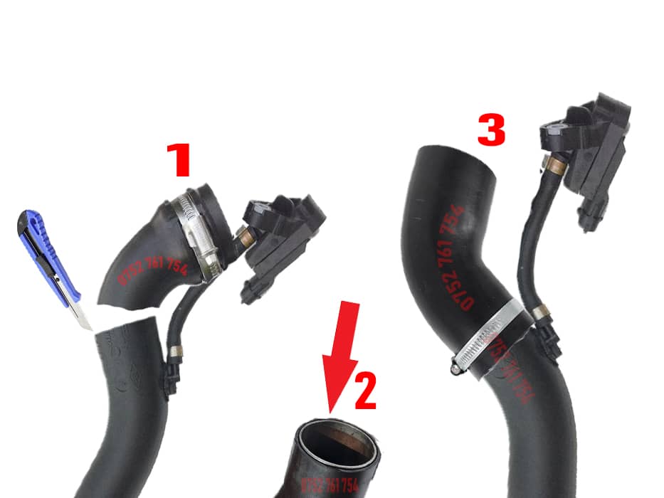 Furtun Intercooler Laguna 2 2.0 DCI